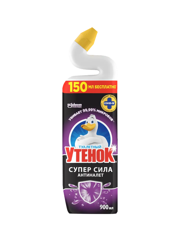 СР-ВО УТЁНОК АНТИНАЛЕТ Д/ТУАЛЕТА 900МЛ