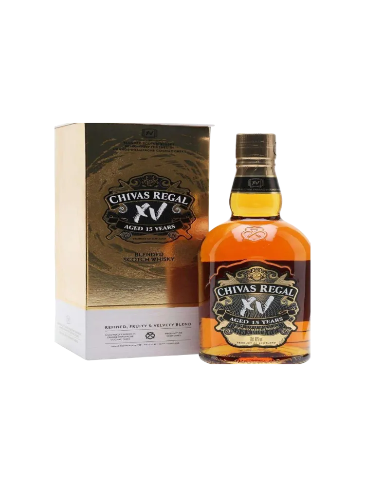 ВИСКИ CHIVAS REGAL XV 15Л 0.7Л  - фото 1