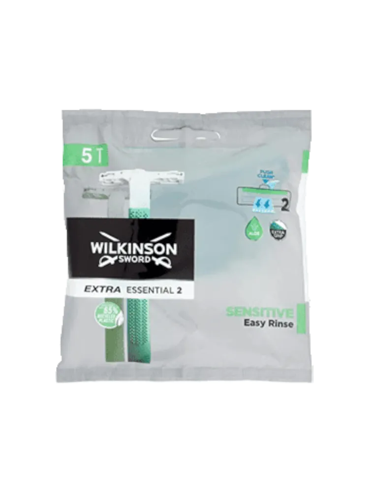 СТАНОК SWORD EXTRA ESSENTIAL SENSITIVE2 5ШТ ОДНОРАЗ