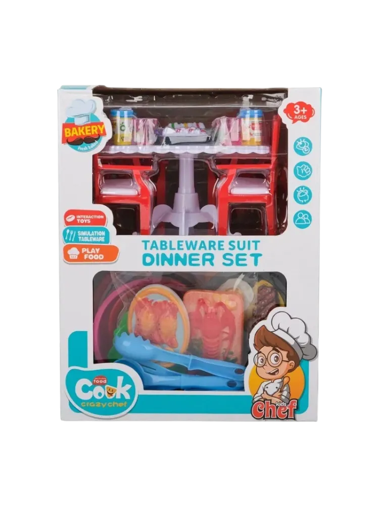 Набор Играйка Юный Набор игровой кухни Kids Chef – "Ужин для друзей""" - фото 4