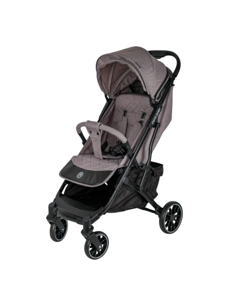 Коляска прогулочная Ining baby 809-1/сер,