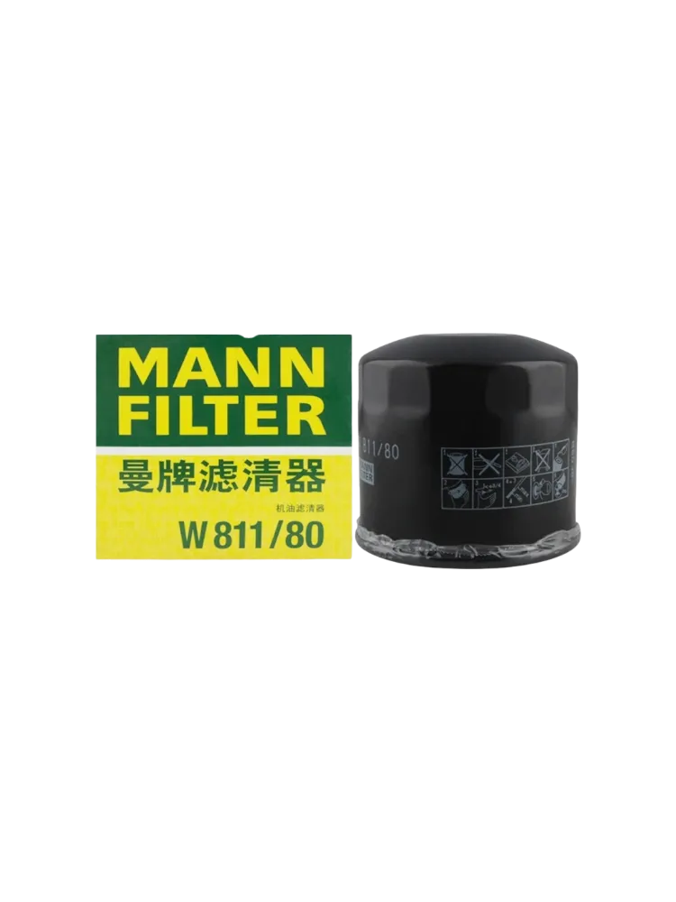 MANN-FILTER масляный фильтр W811/80
