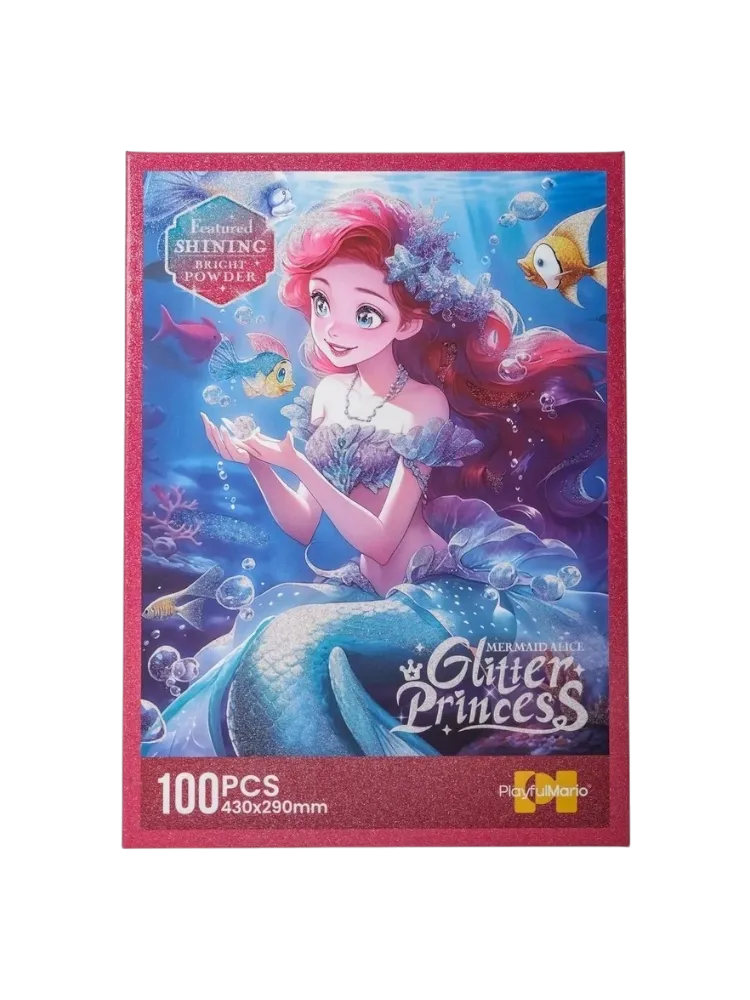 Пазл «Glitter Princess Русалочка» с блёстками
