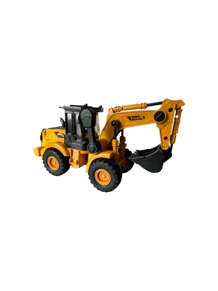 Экскаватор Экскаватор -погрузчик NILE TRUCK желтый - фото 2