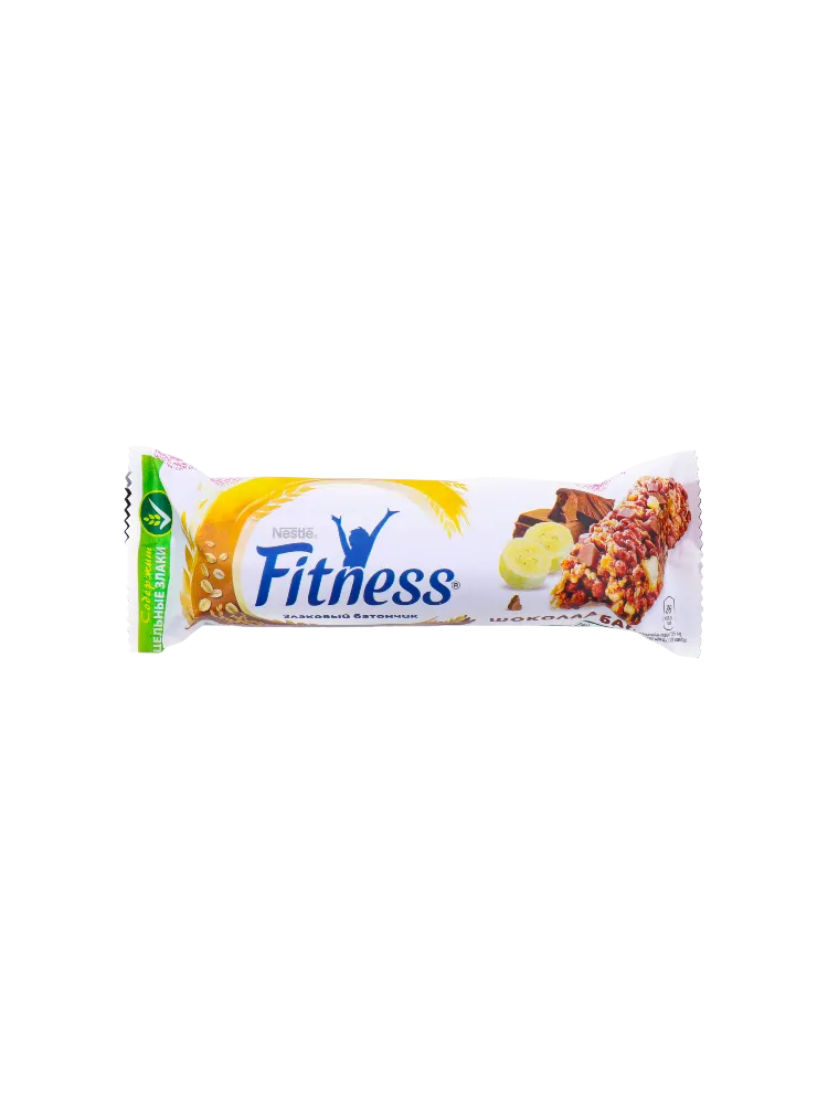 БАТОНЧИК NESTLE 23.5Г FITNESS ШОКОЛАД/БАНАН