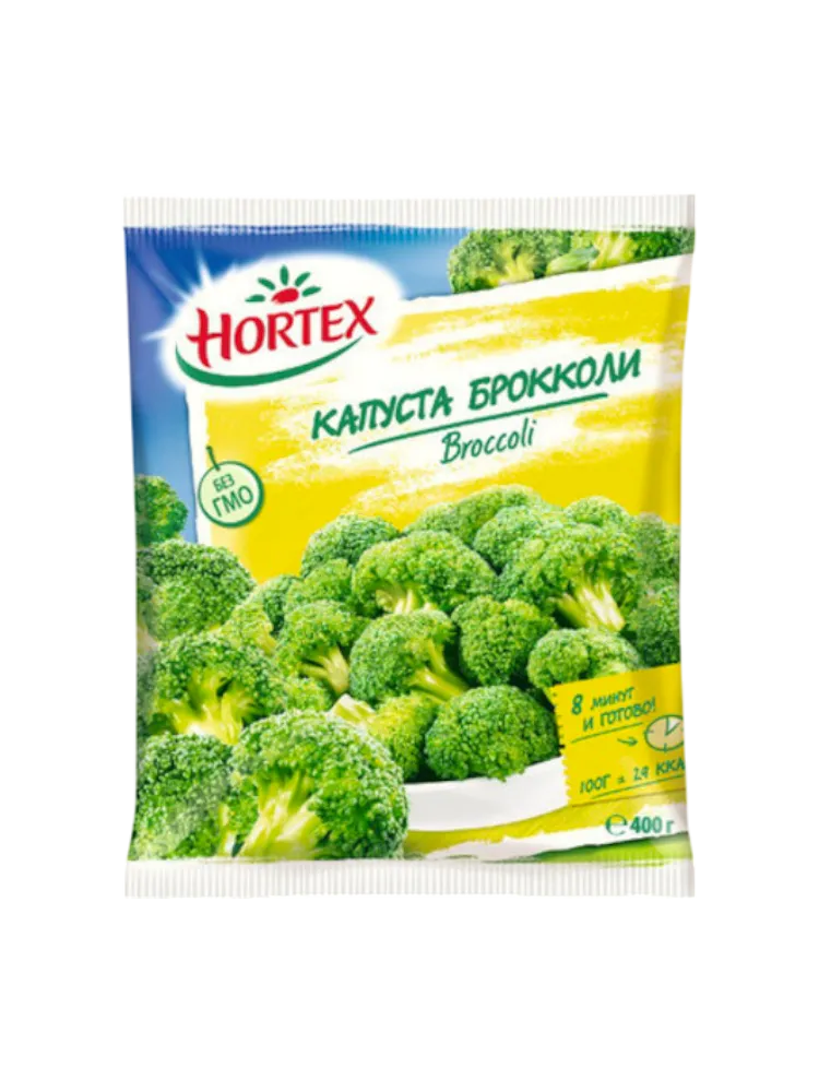 HORTEX 400Г ОВОЩИ КАПУСТА БРОККОЛИ