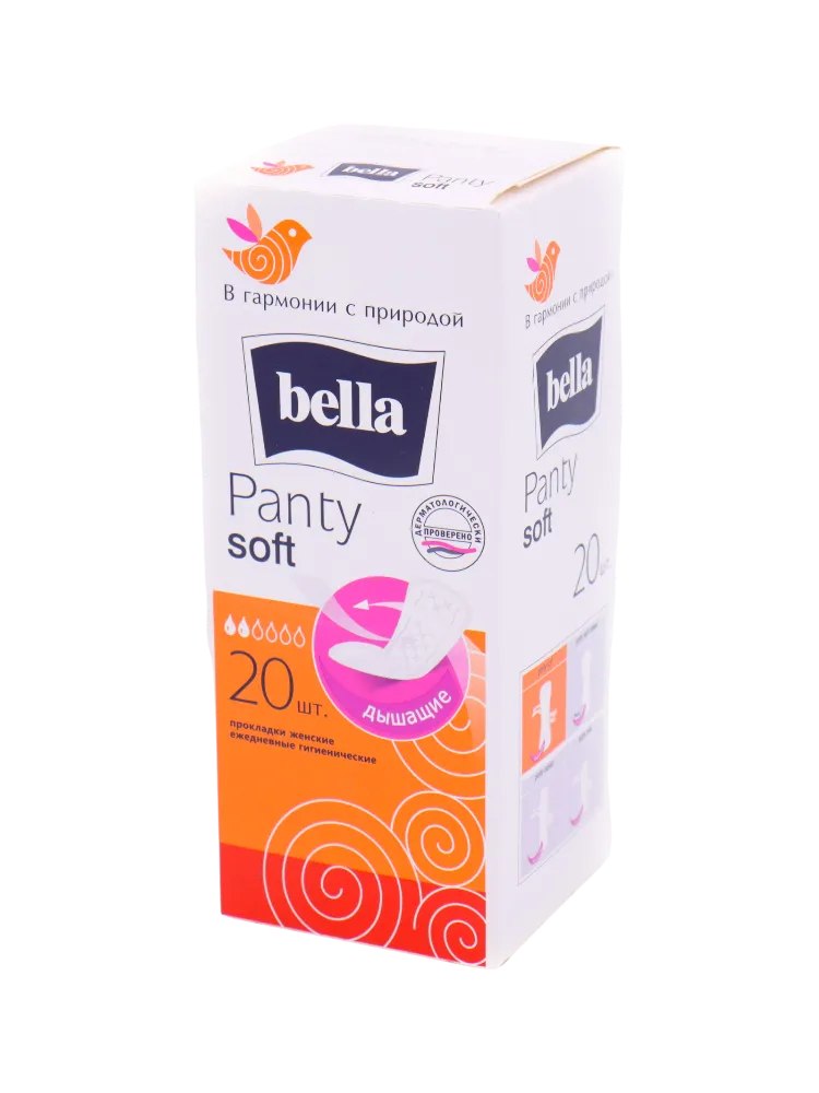ПРОКЛАДКИ BELLA PANTY SOFT 20ШТ БЕЛАЯ ЛИНИЯ ЕЖЕДН