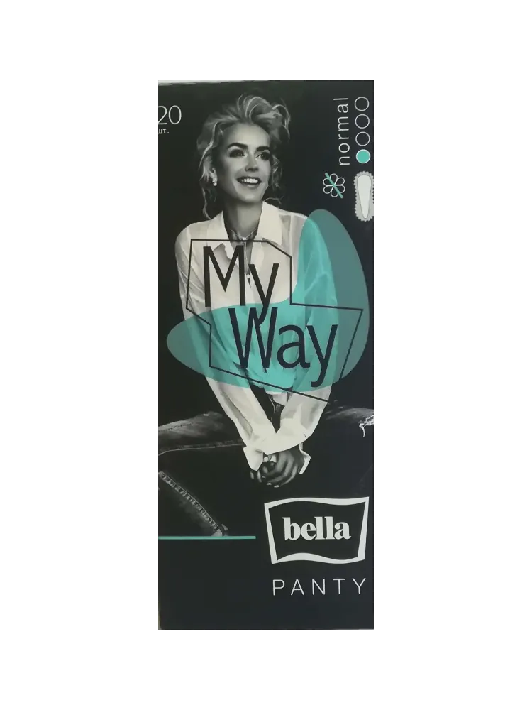 ЕЖЕДНЕВНЫЕ ПРОКЛАДКИ BELLA PANTY MY WAY SENSITIVE 20ШТ 