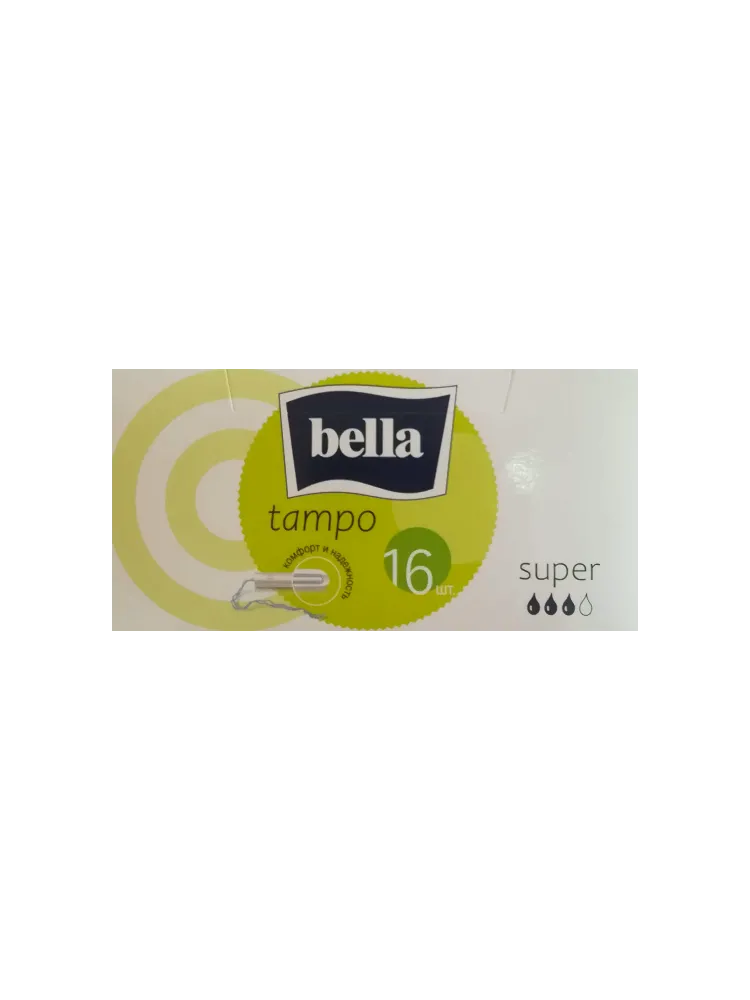 ТАМПОНЫ BELLA TAMPO SUPER 16ШТ