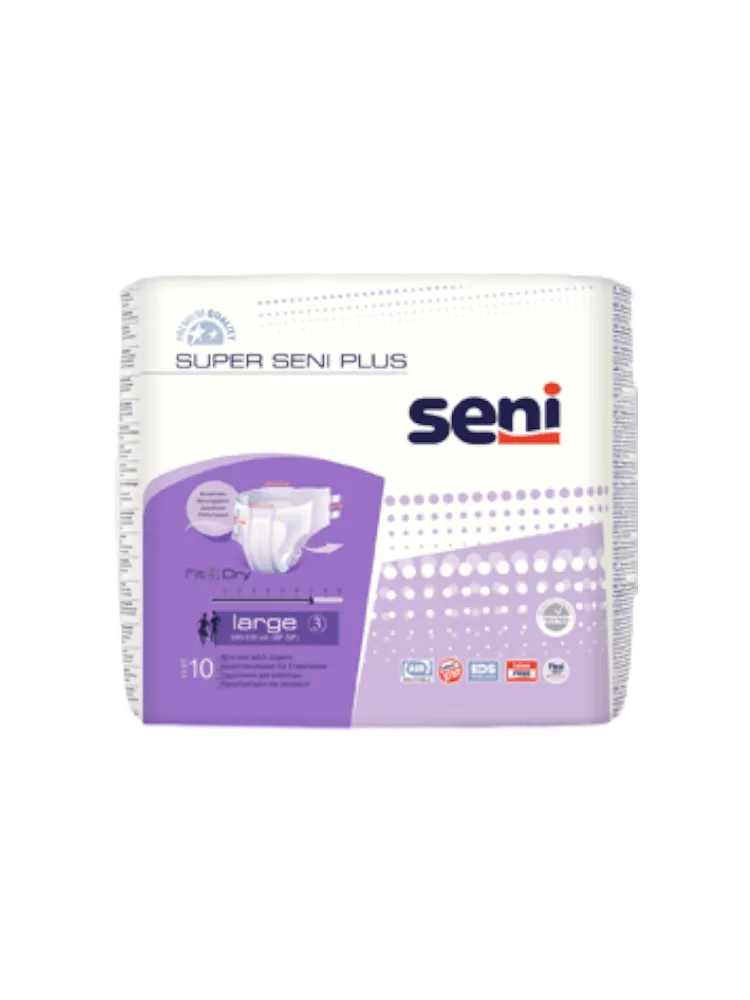 ПОДГУЗНИК SENI Д/ВЗРОСЛЫХ SUPER PLUS LARGE 10ШТ