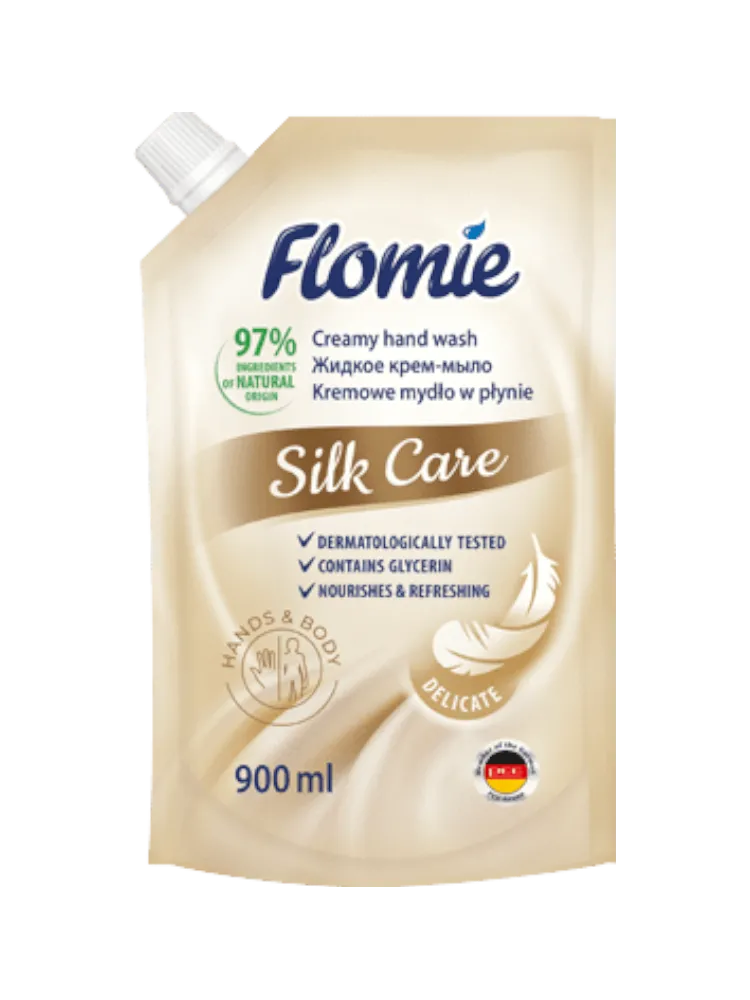 КРЕМ-МЫЛО ЖИДКОЕ FLOMIE SILK CARE 900ML