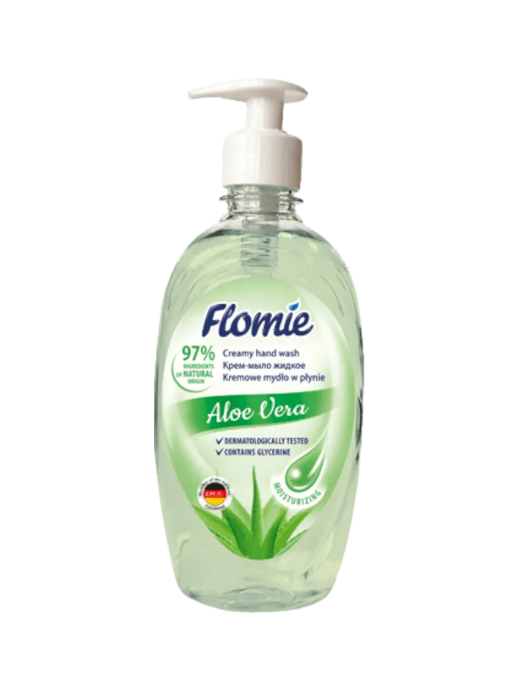 КРЕМ-МЫЛО ЖИДКОЕ FLOMIE  ALOE VERA 500ML
