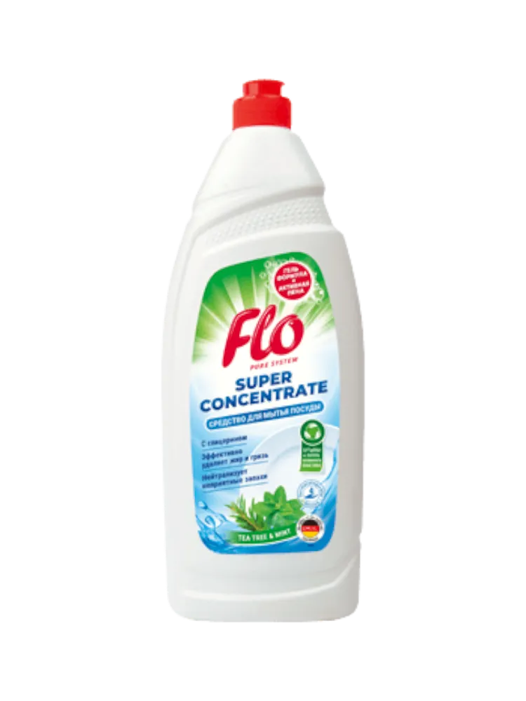 МОЮЩ СР-ВО Д/ПОСУДЫ FLO TEA TREE&MINT 900ML