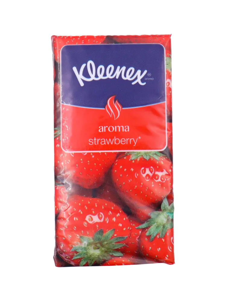 ПЛАТОЧКИ KLEENEX 10ШТ КЛУБНИКА