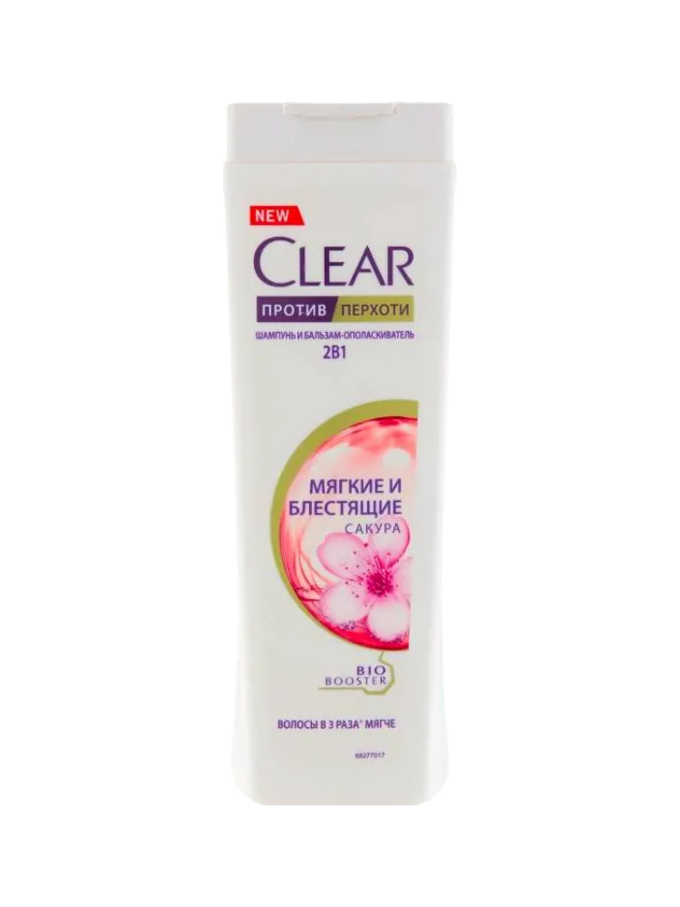 ШАМПУНЬ CLEAR 180/200МЛ САКУРА ЖЕН