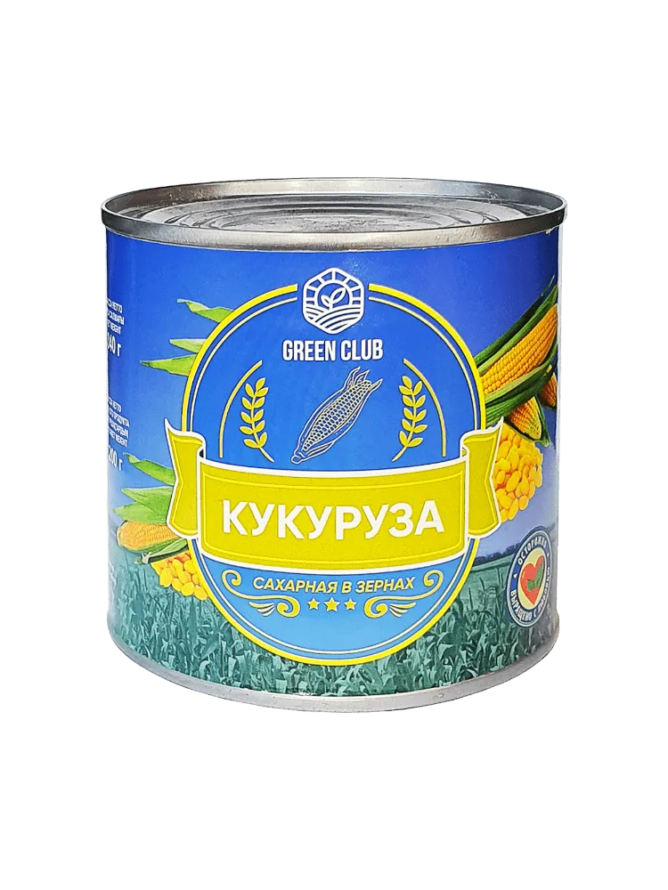 КУКУРУЗА GREEN CLUB 400ГР Ж/Б
