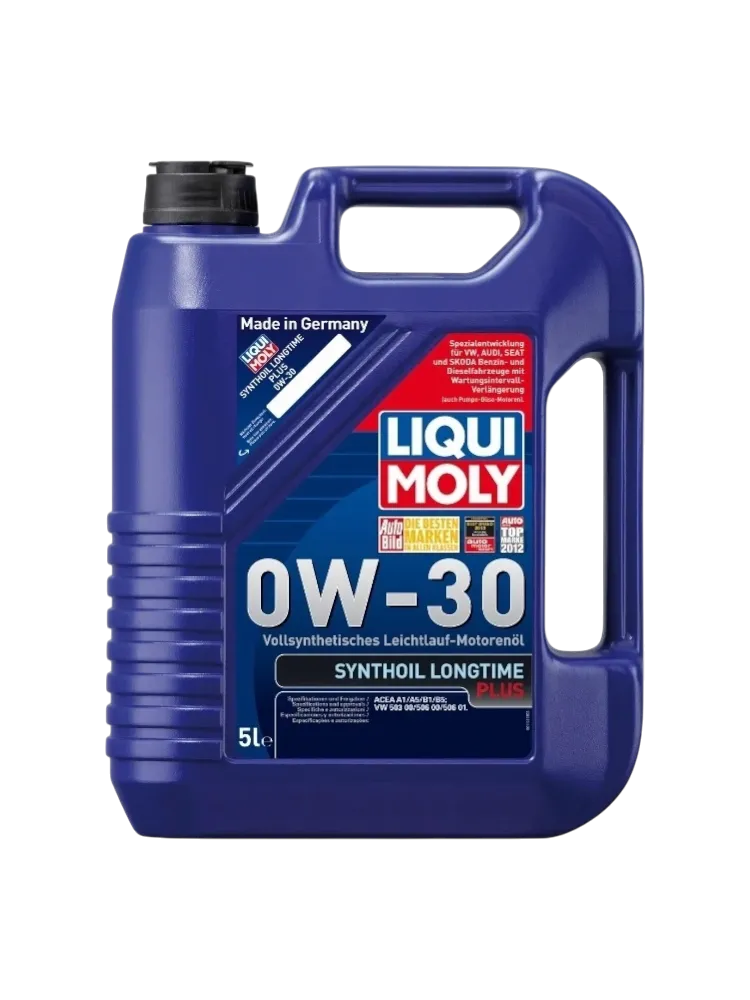 Моторное масло Синтетическое LIQUI MOLY SYNTHOIL LONGTIME PLUS 0W-30 5 л