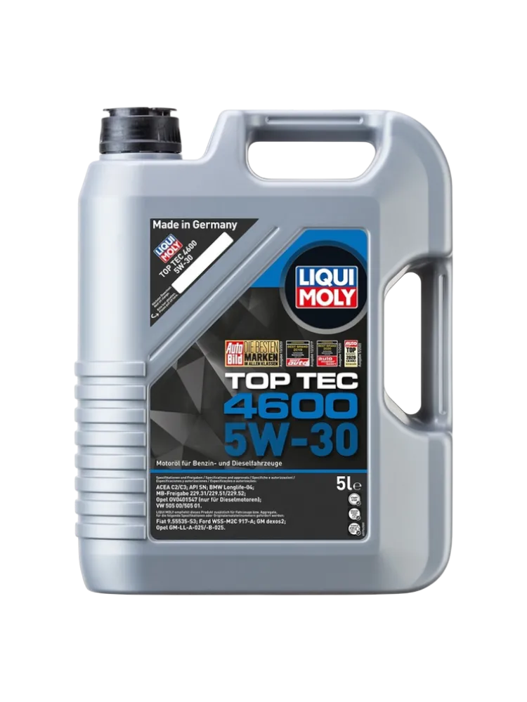 Моторное масло Синтетическое LIQUI MOLY TOP TEC 4600 5W-30 5 л