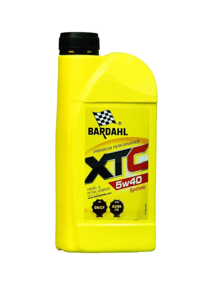 Моторное масло Синтетическое Bardahl XTC 5W-40 1 л