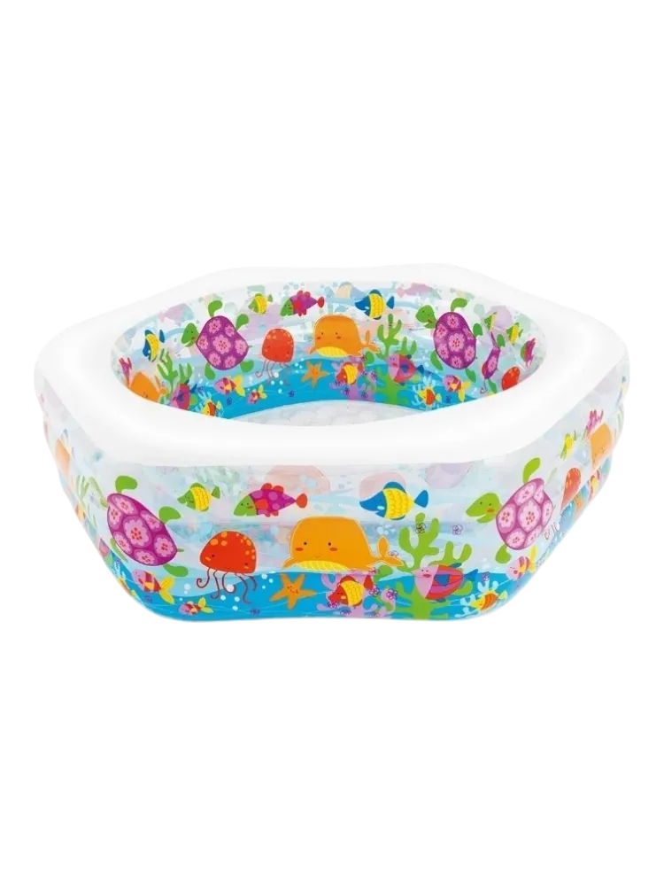Бассейн надувной Intex Ocean Reef 56493, 191x178x61 см 98