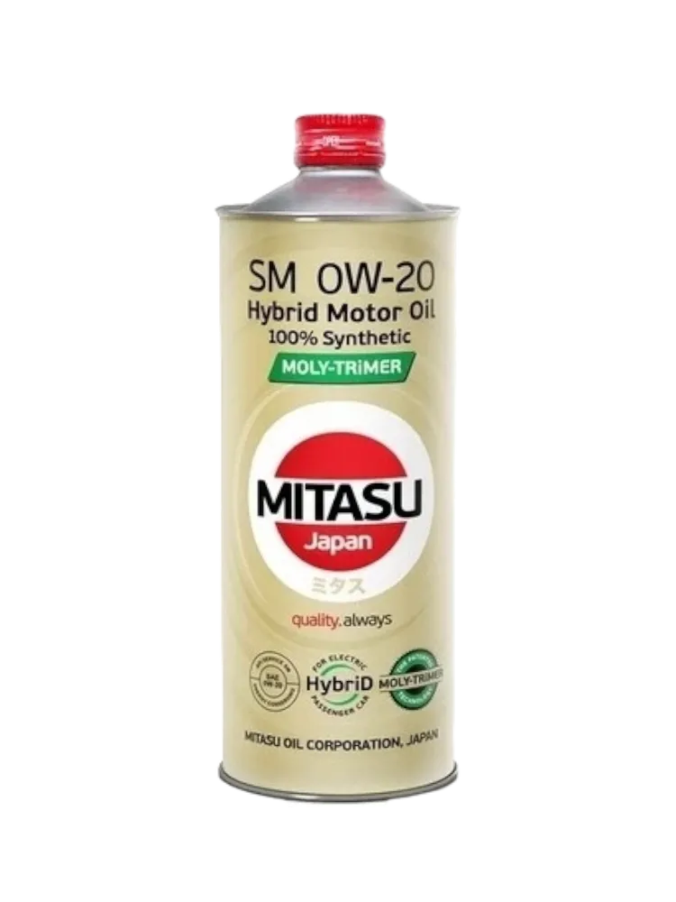Моторное масло Синтетическое MITASU MJ-M02 0W-20 1 л