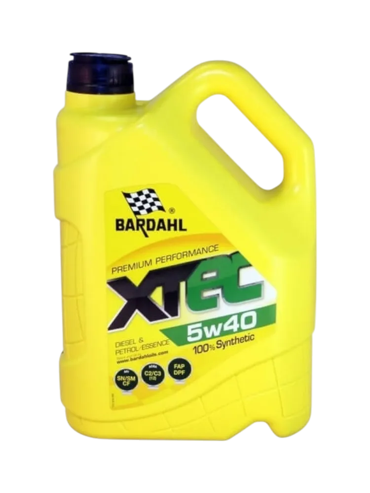 Моторное масло Синтетическое Bardahl XTEC 5W-40 5 л