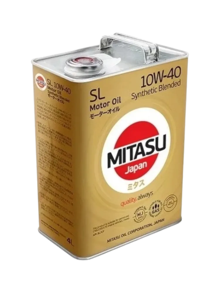 Моторное масло Полусинтетическое MITASU MJ-124 10W-40 4 л