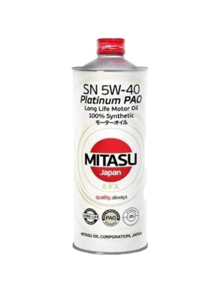 Моторное масло Синтетическое MITASU MJ-112 5W-40 1 л