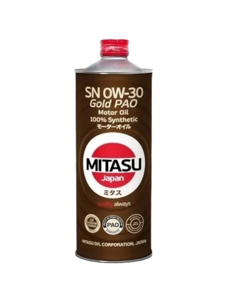 Моторное масло Синтетическое MITASU MJ-103 0W-30 1 л