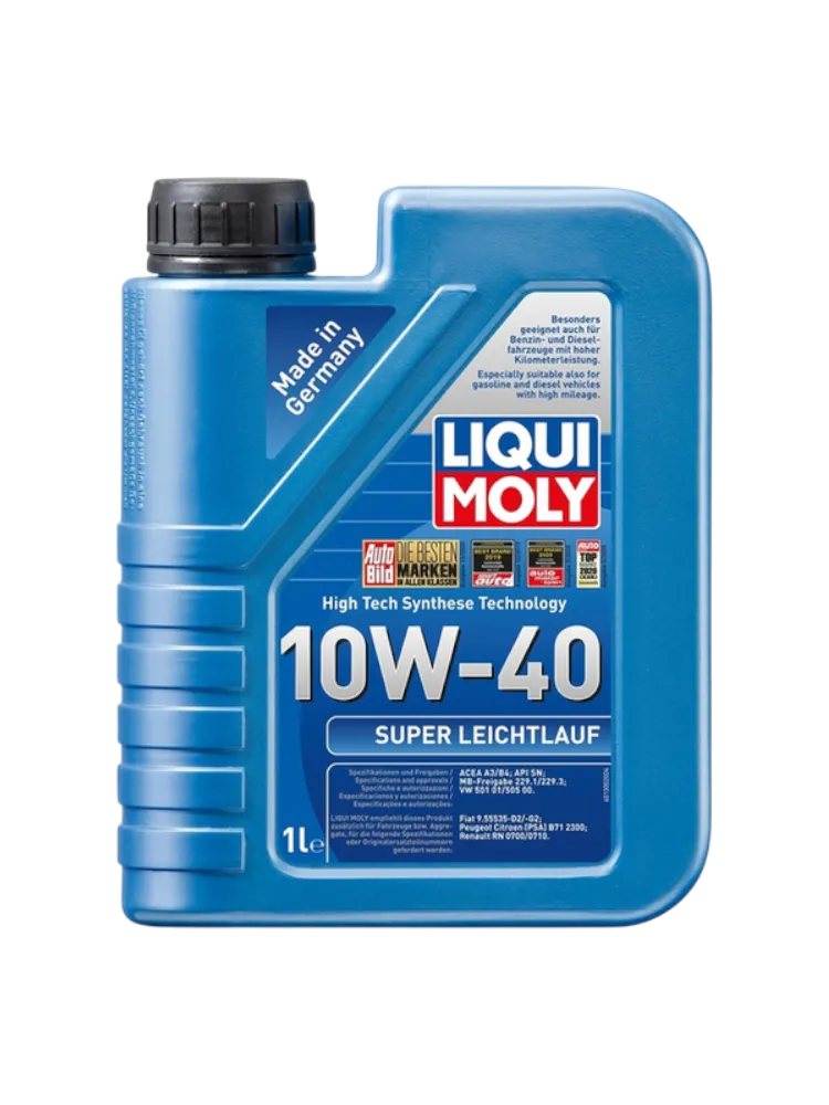 Моторное масло Синтетическое LIQUI MOLY SUPER LEICHTLAUF 10W-40 1 л