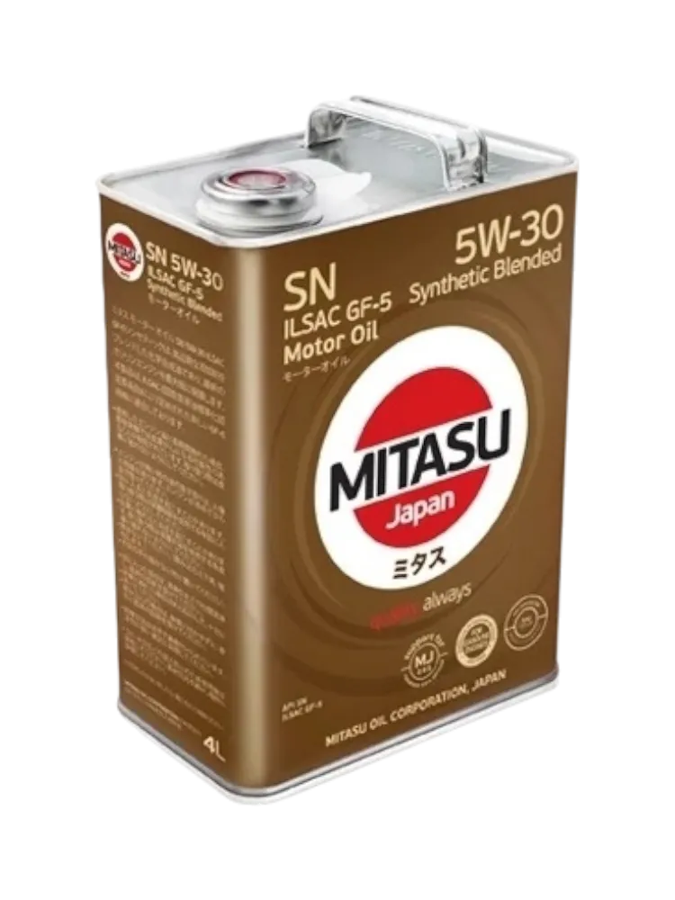 Моторное масло Полусинтетическое MITASU MJ-120 5W-30 4 л