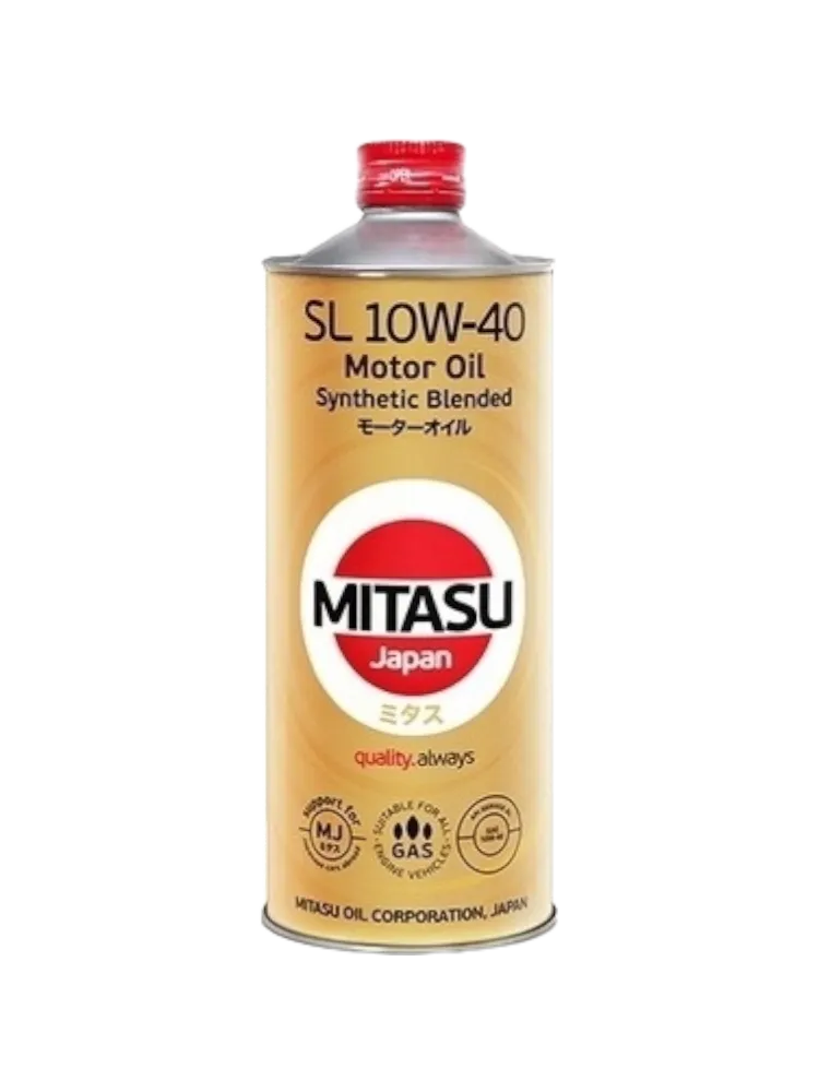 Моторное масло Полусинтетическое MITASU MJ-124 10W-40 1 л
