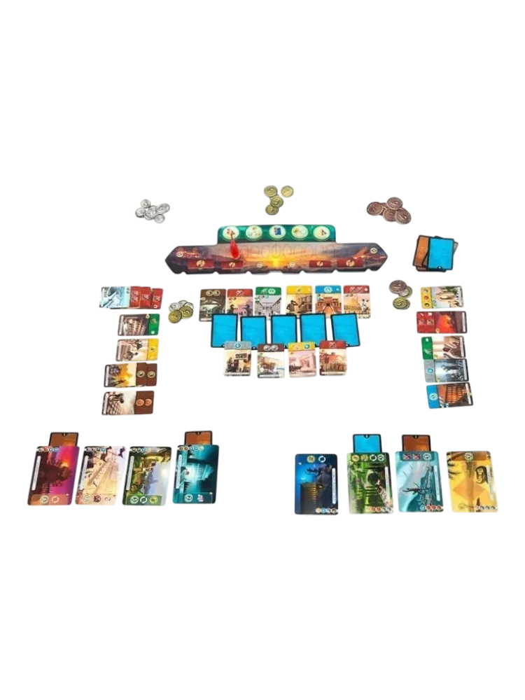 Настольная игра Стиль жизни 7 чудес Дуэль 924853 - фото 2
