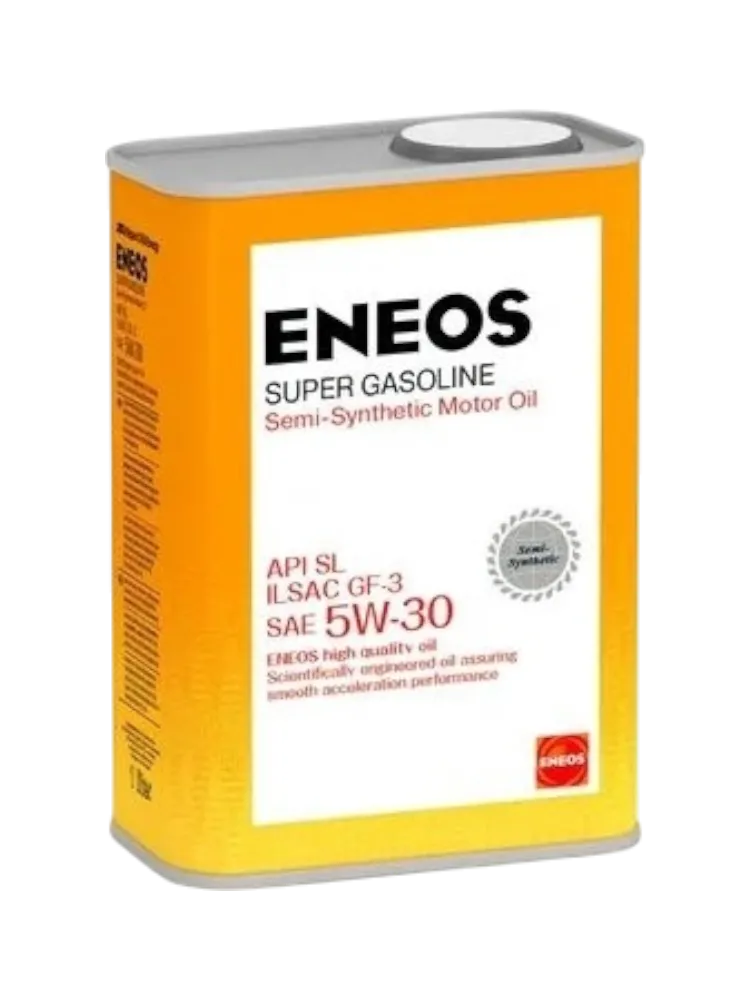 Моторное масло Полусинтетическое ENEOS Super 5W-30 0.94 л
