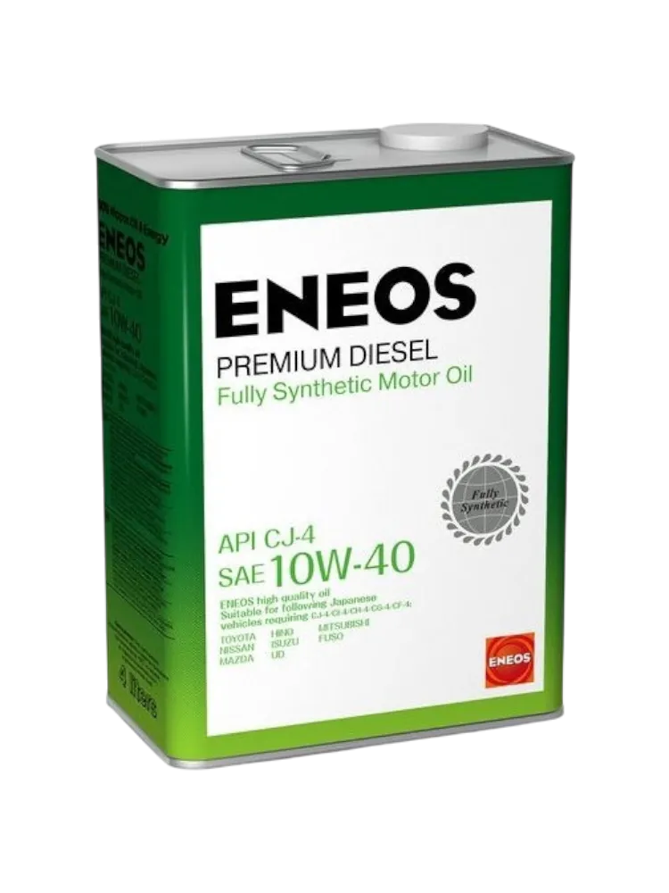 Моторное масло Полусинтетическое ENEOS Super 10W-40 4 л