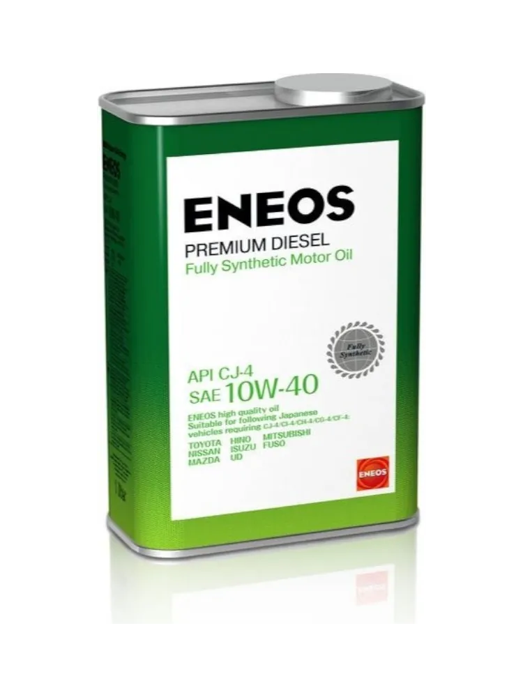 Моторное масло Полусинтетическое ENEOS Super 10W-40 0.94 л