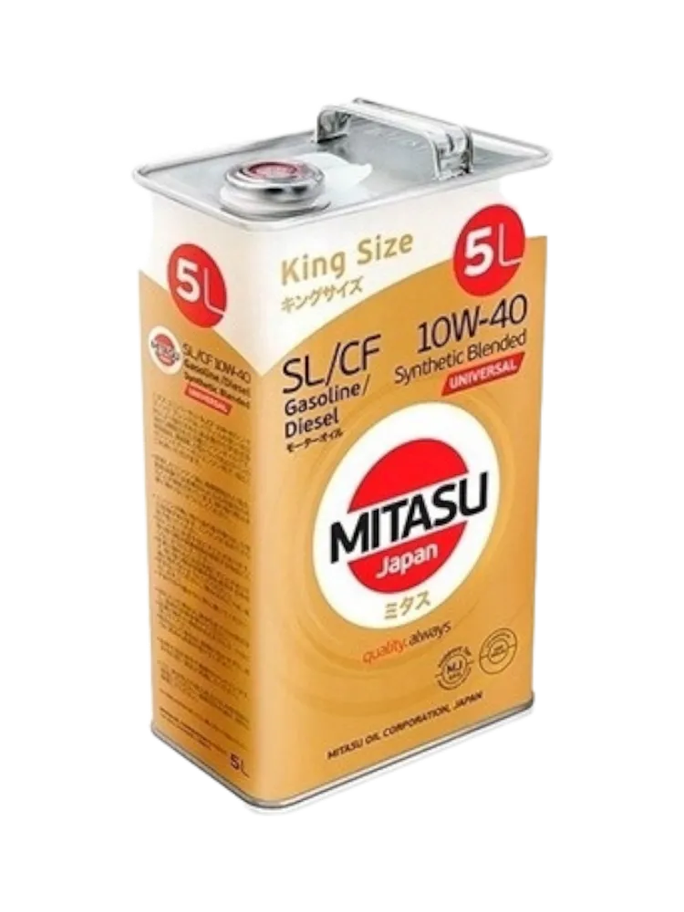 Моторное масло Полусинтетическое MITASU MJ-125 10W-40 5 л