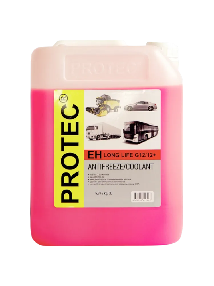 Антифриз Protec EH красный (розовый) G-12 5 л