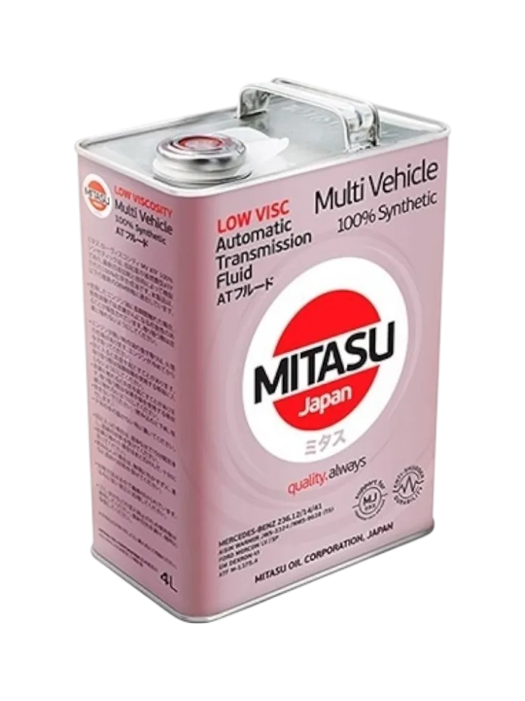 Масло синтетическое MITASU MJ-325 Low Viscosity MV ATF 4 л