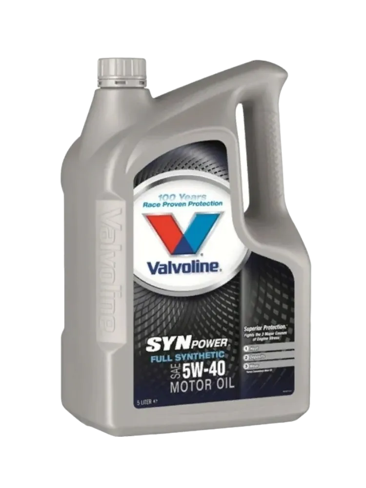 Моторное масло Синтетическое VALVOLINE SynPower 5W-40 5 л
