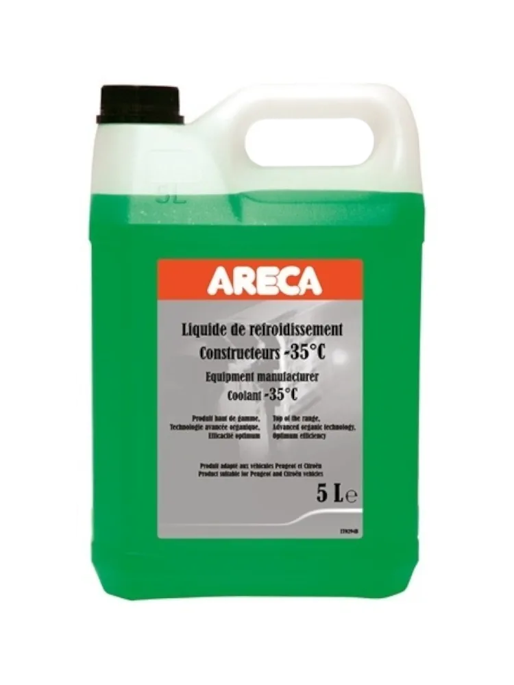 Антифриз ARECA Green зеленый G-11 5 л