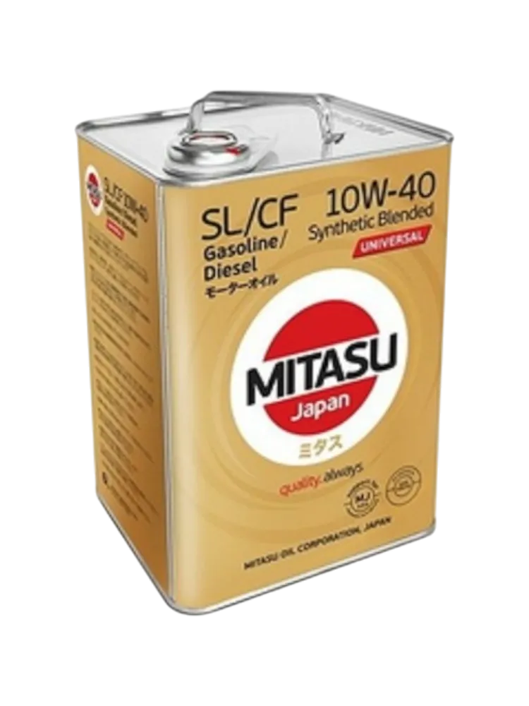 Моторное масло Полусинтетическое MITASU MJ-125 10W-40 6 л