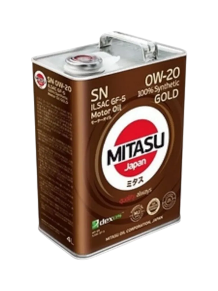 Моторное масло Синтетическое MITASU MJ-102 0W-20 4 л