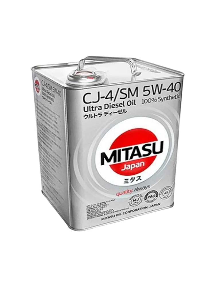 Моторное масло Синтетическое MITASU MJ-211 5W-40 4 л