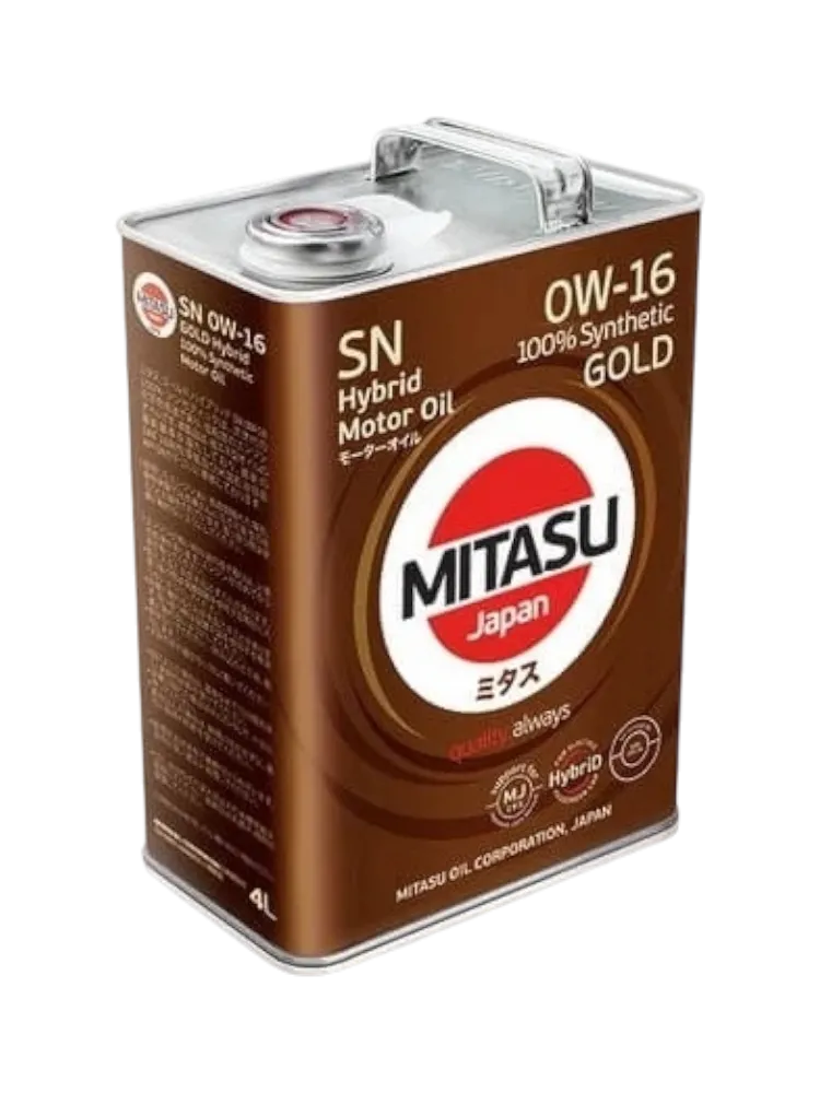 Моторное масло Синтетическое MITASU MJ-106 0W-16 4 л