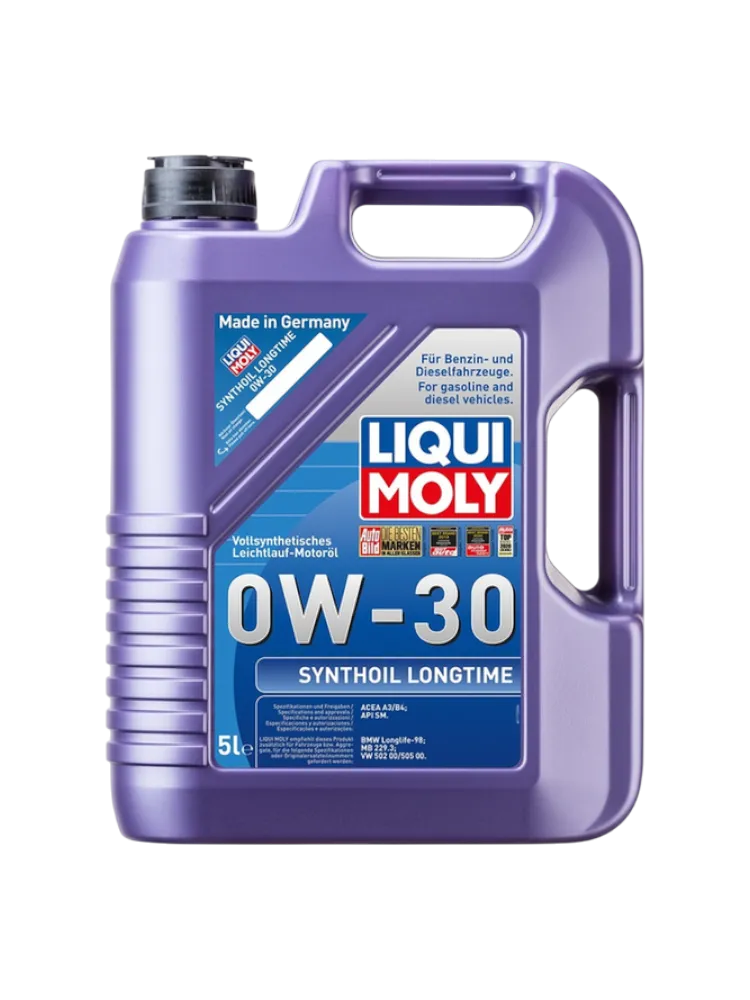 Моторное масло Синтетическое LIQUI MOLY SYNTHOIL LONGTIME 0W-30 5 л