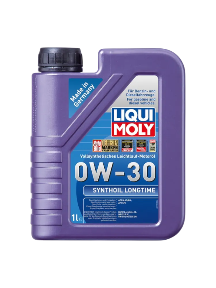 Моторное масло Синтетическое LIQUI MOLY SYNTHOIL LONGTIME 0W-30 1 л