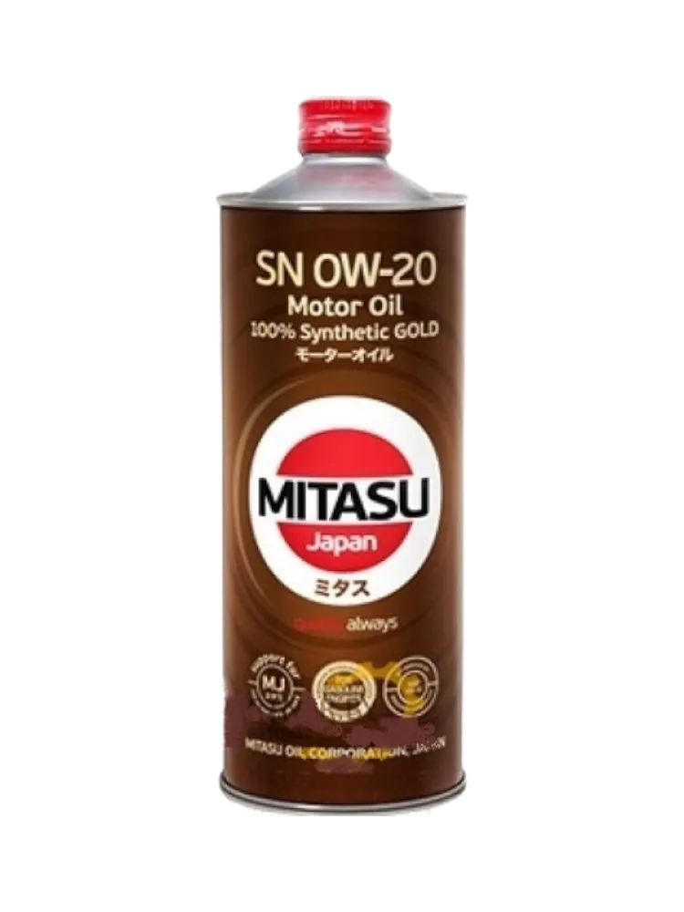 Моторное масло Синтетическое MITASU MJ-102 0W-20 1 л