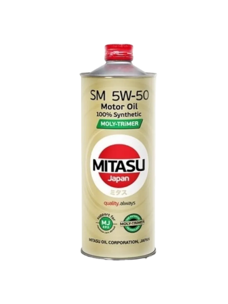 Моторное масло Синтетическое MITASU MJ-M13 5W-50 1 л