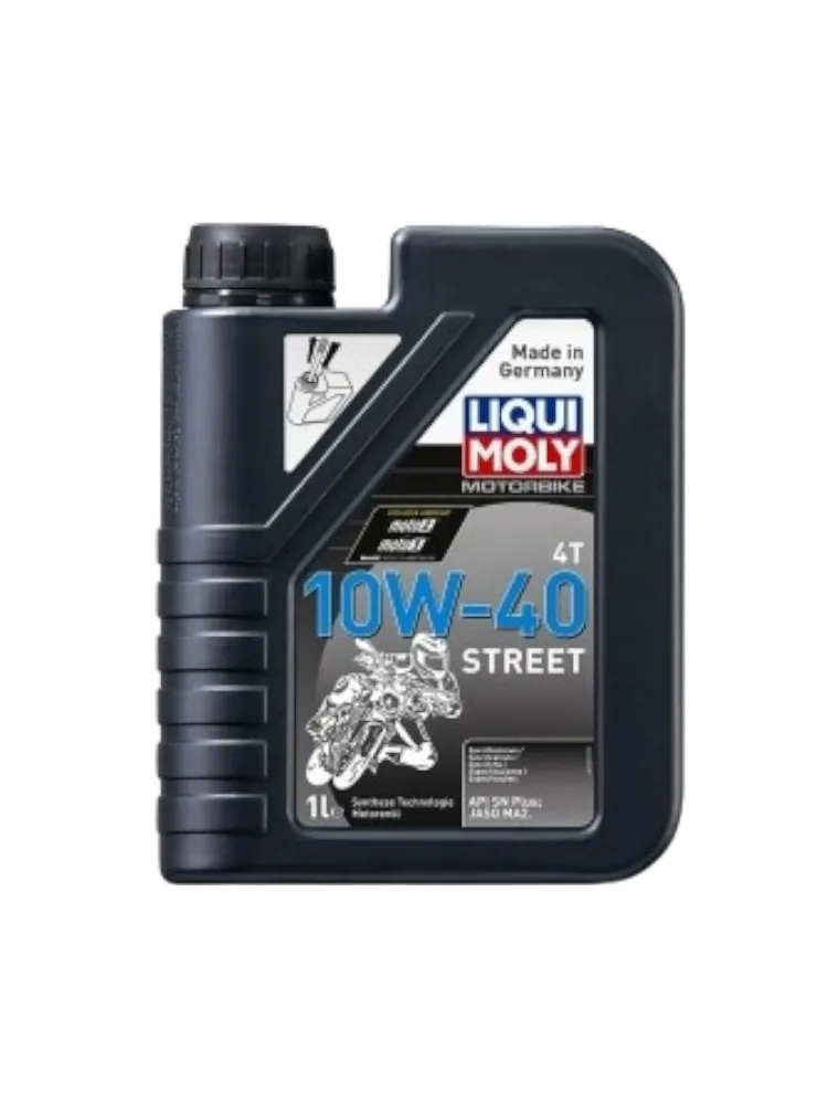 Моторное масло Синтетическое LIQUI MOLY STREET 4T 10W-40 1 л